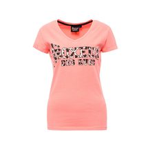 Boxeur Des Rues  LADY VNECK SS T-SHIRT ALLOVER LOGO